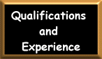Qualifications and Experience Page